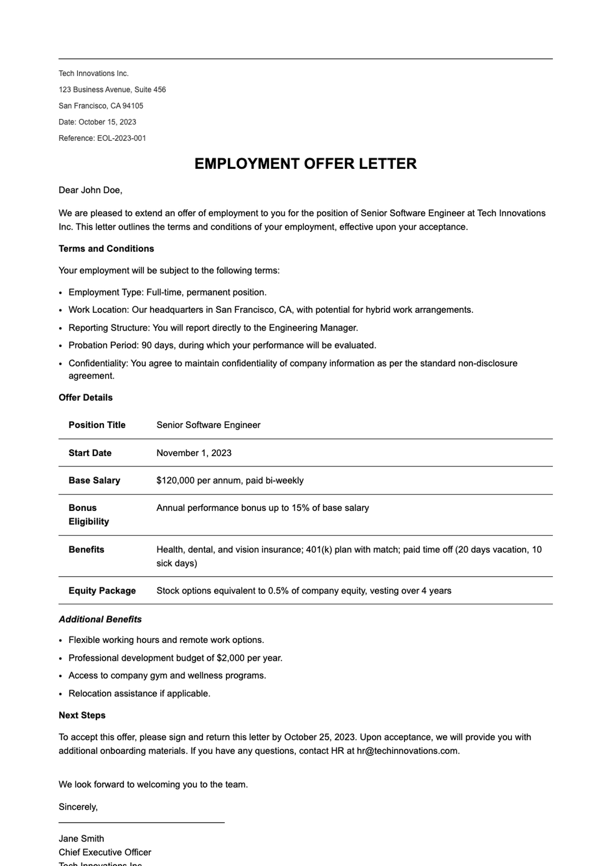Letter of Job Offer PDF download page with library access and related resources list_variant_1